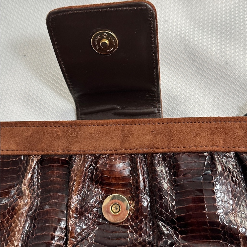 90’s J. Renee snakeskin purse clutch vintage - Picture 8 of 8